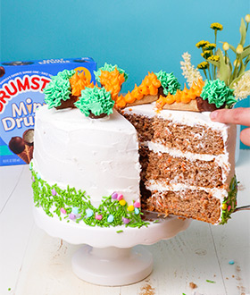 Drumstick® Mini Drums™ Carrot Cake