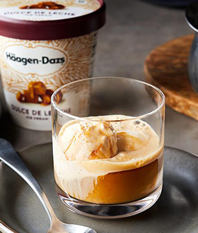 Affogato with Haagen-Dazs ice cream