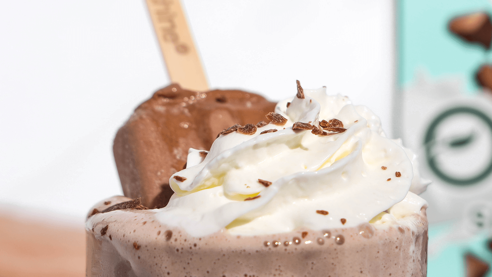 Finished Frozen Hot Chocolate Close Up 2
