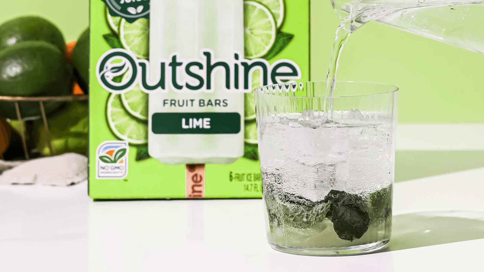 Topping Mint And Lime With Sparkling Water 3