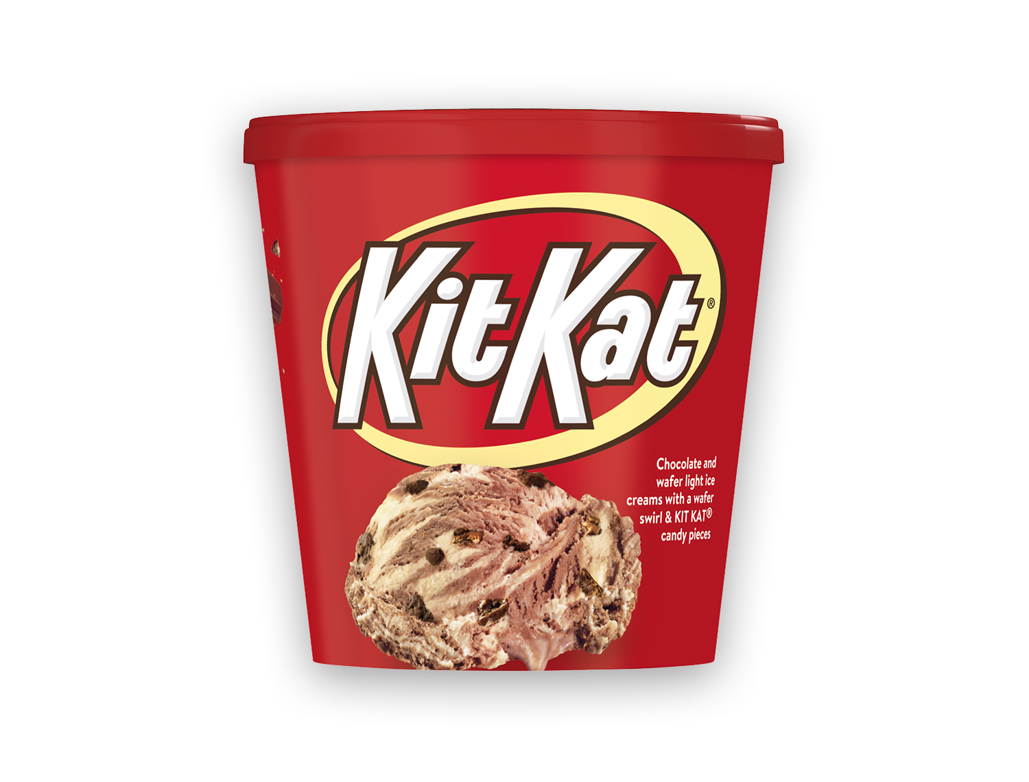 Carton of Kit Kat ice cream