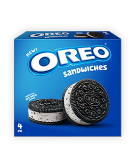 Oreo frozen dessert sandwiches 4ct