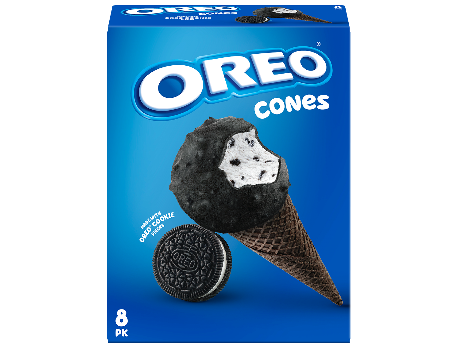 OREO® Frozen Dessert Cones 8ct